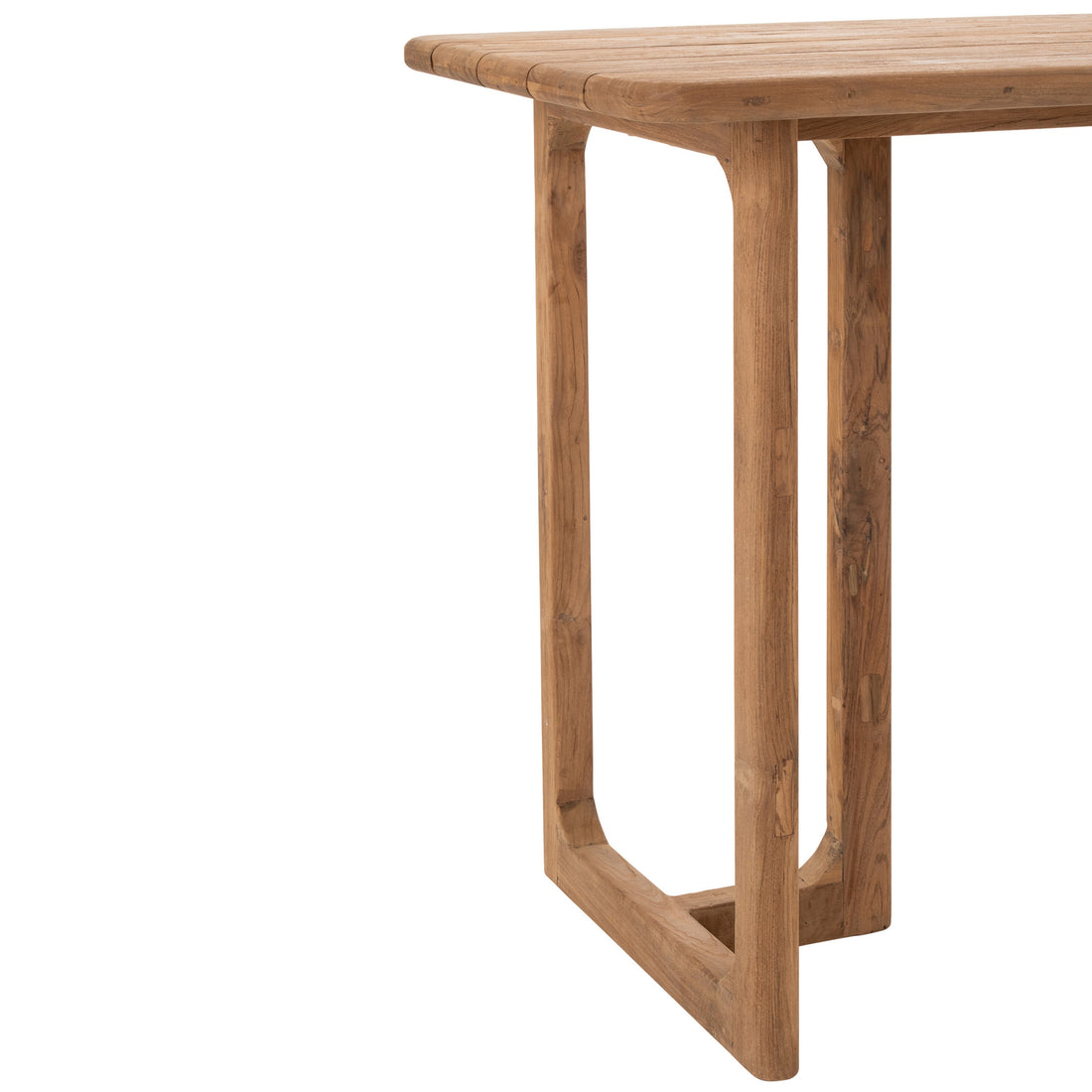 Outdoor Bartafel Cakra Rechthoek Teak Hout Naturel J-Line