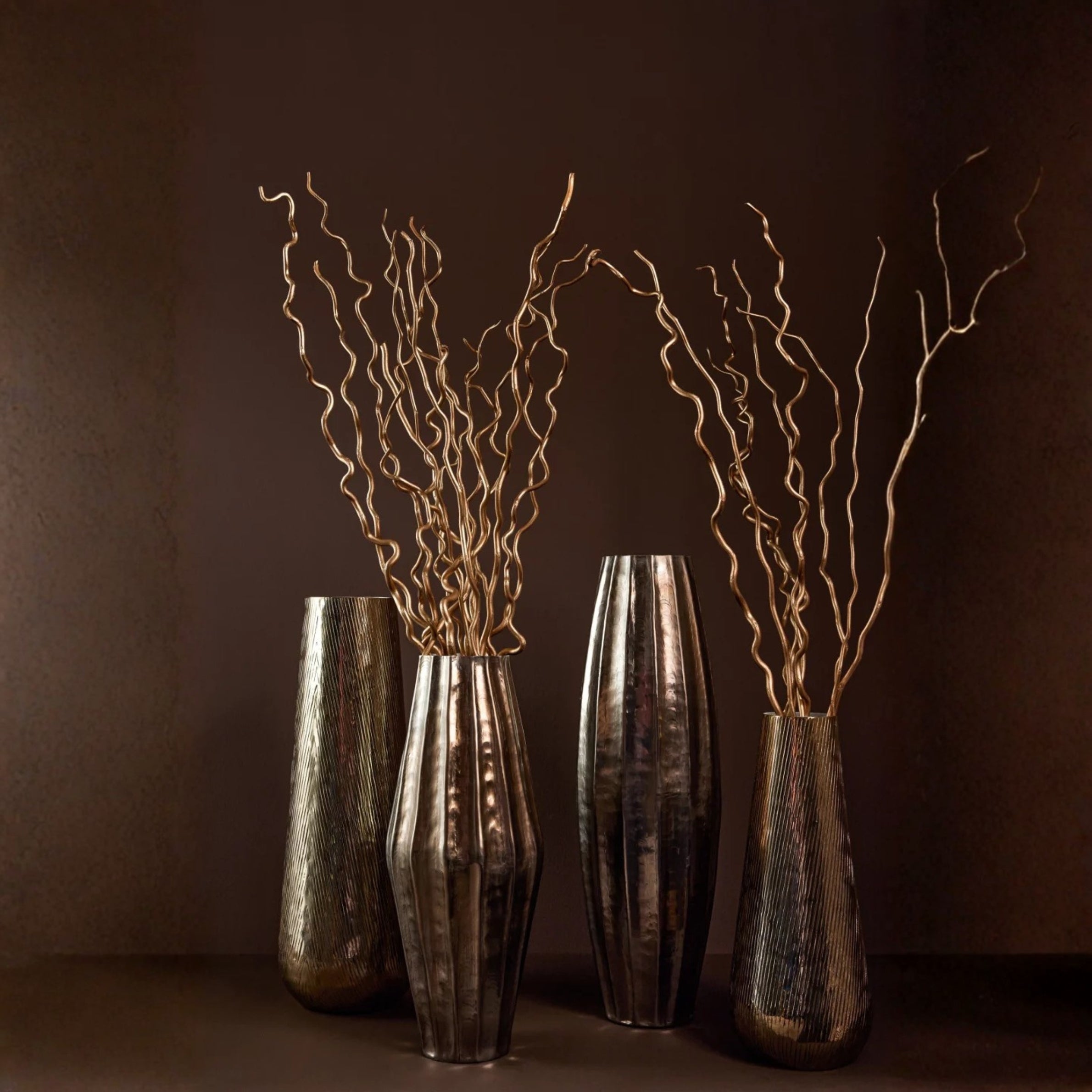 Vaas Aluminium Goud Large J-Line