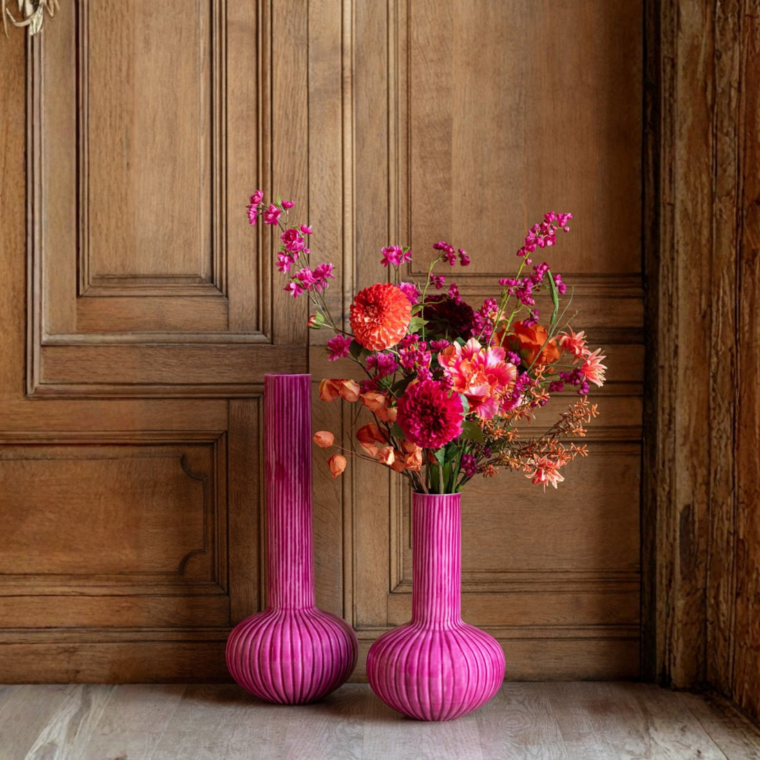 Vaas Ijzer Fuchsia Small J-Line