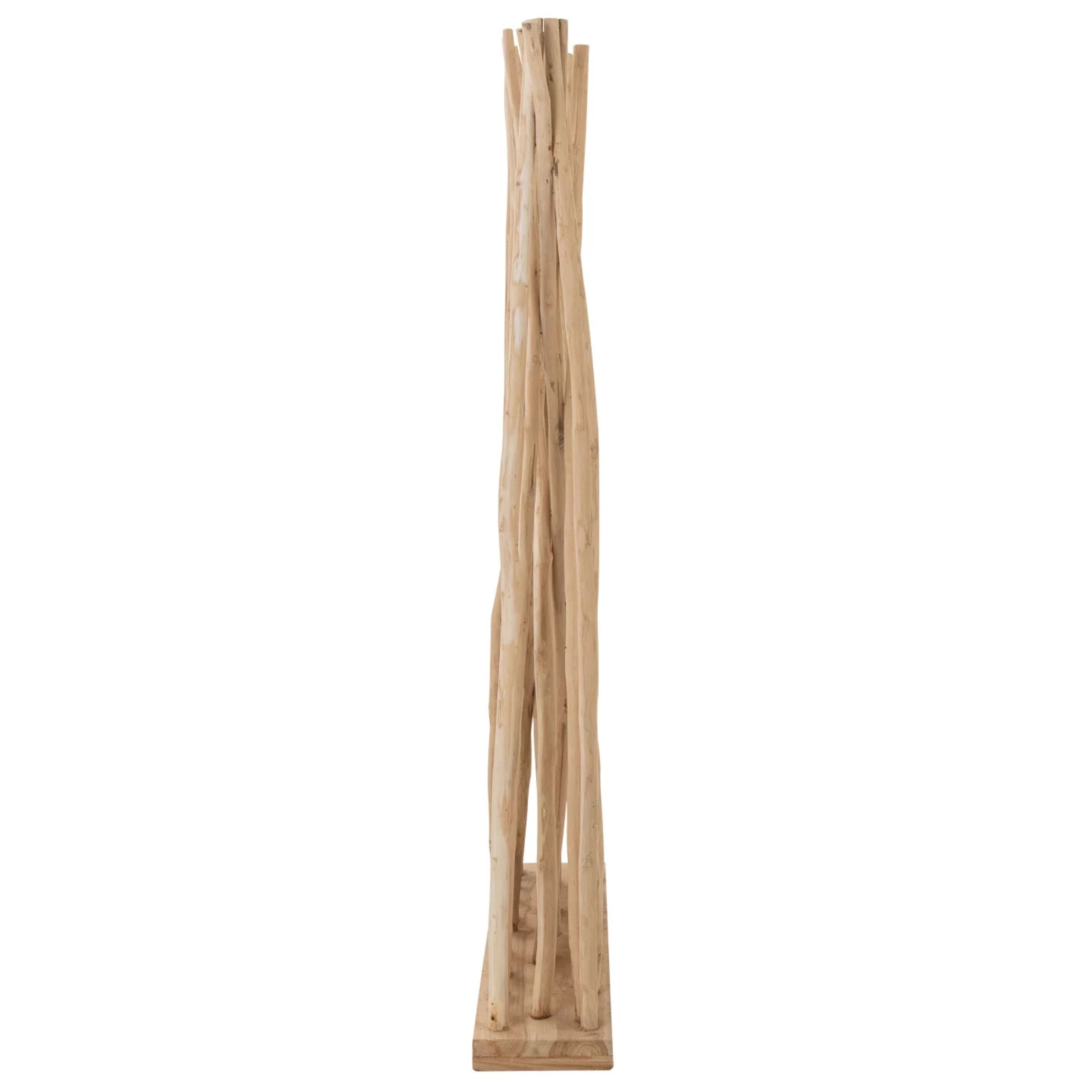 Kamerscherm Teak Hout Naturel J-Line
