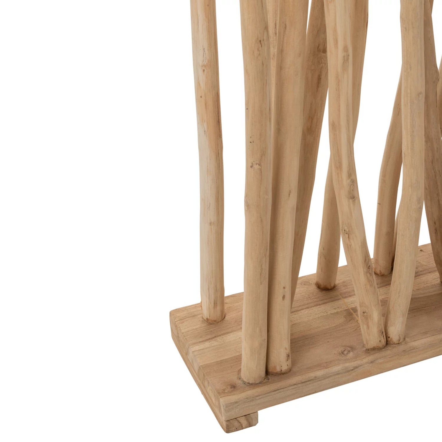 Kamerscherm Teak Hout Naturel J-Line