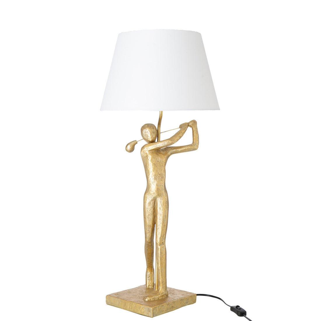 Tafellamp Golfer Hars Goud J-Line