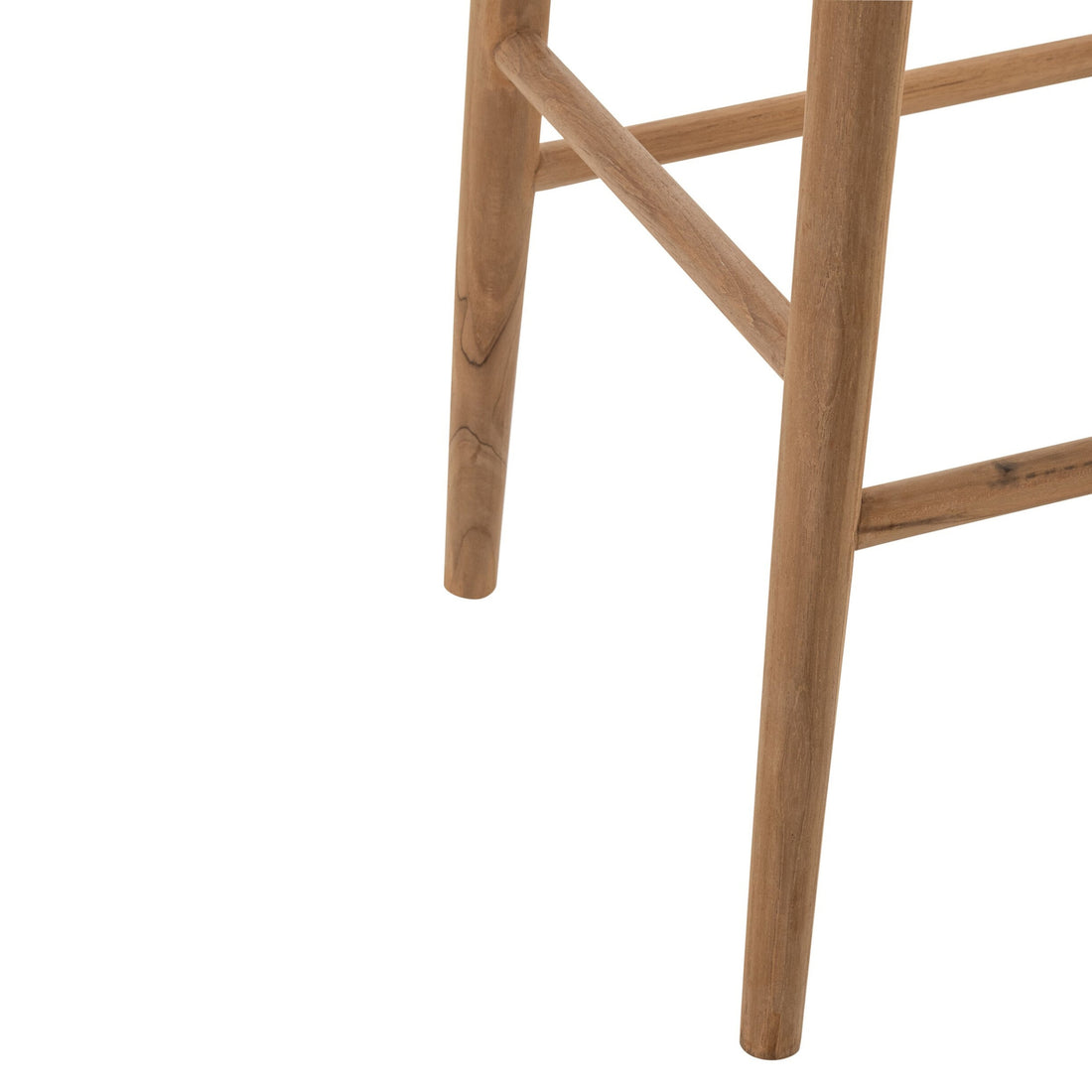 Barstoel Teak Hout Naturel J-Line
