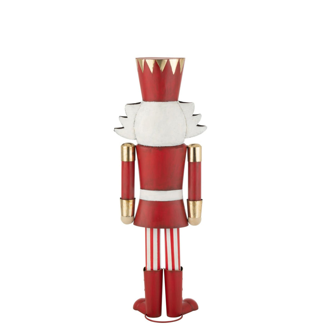 Notenkraker Metaal Rood/Goud Large H148,5cm J-Line