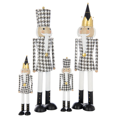 Notenkraker Snor Metaal Meerkleurig Large Set van 2 H66cm J-Line