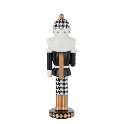 Notenkraker Pied-De-Poule Hars Meerkleurig Large H41cm J-Line