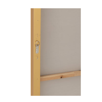 Schilderij Men Hanging Rechthoek Acryl Wit/Goudkleurig J-Line