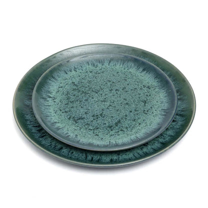 Het Aqua Dinerbord - Set Van 4