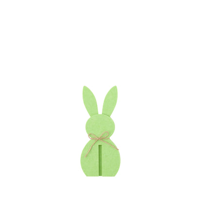 Paasdecoratie Groen Konijn Vilt Set van 3 J-Line