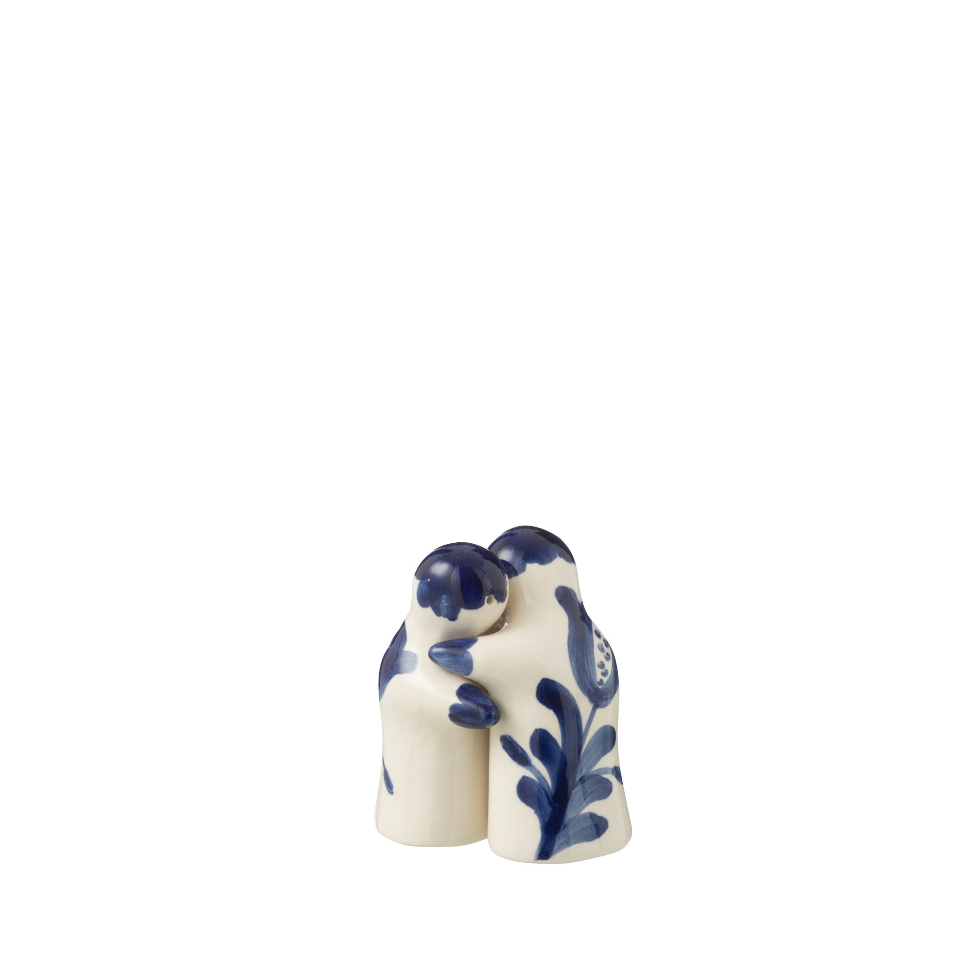 Peper &amp; Zout Stelletje Granada Motief Cobalt Blauw/Wit Keramiek J-Line