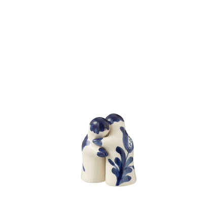 Peper &amp; Zout Stelletje Granada Motief Cobalt Blauw/Wit Keramiek J-Line
