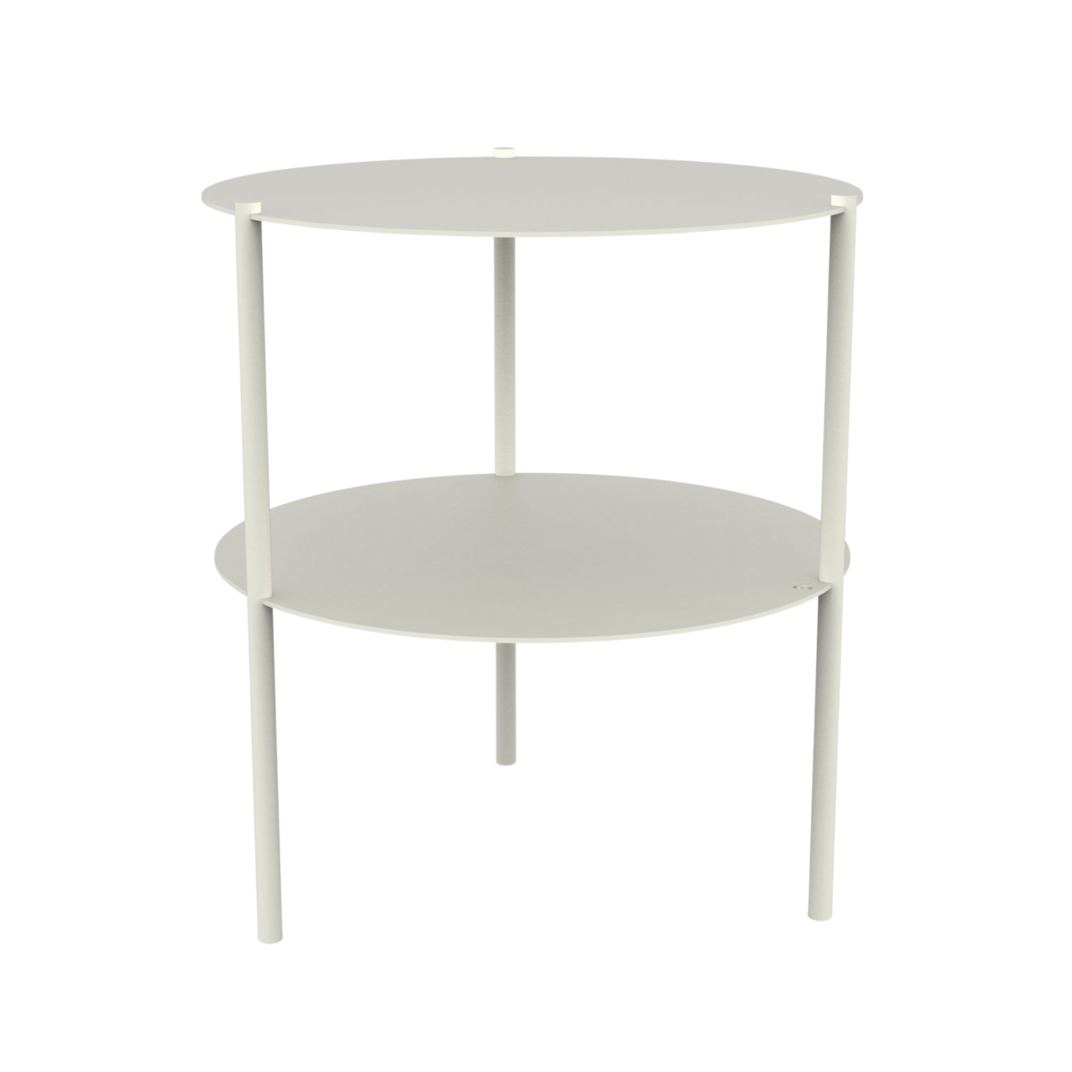 Dualux Koffietafel Wit Staal Steelful