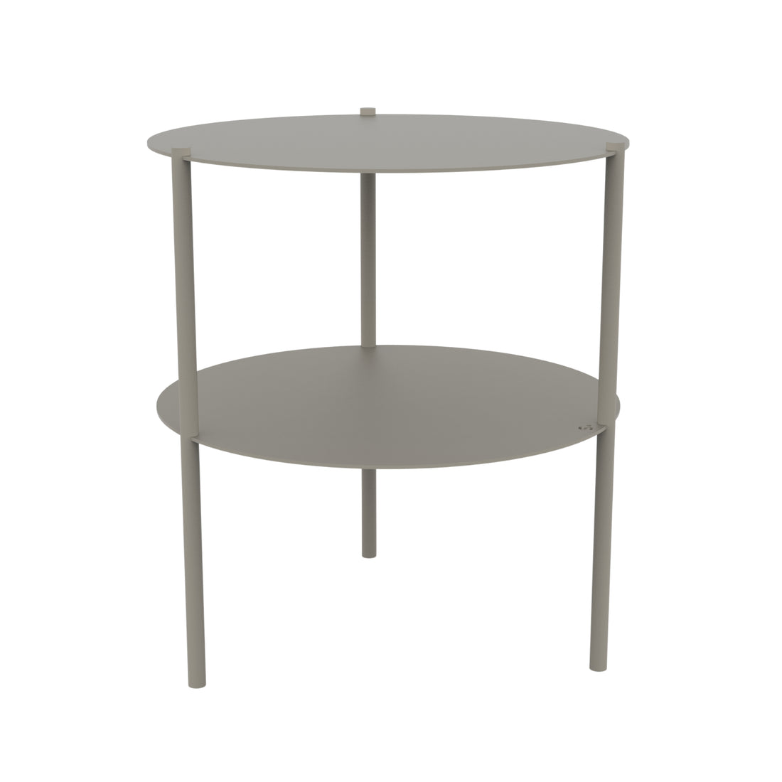 Dualux Koffietafel Zijde Grijs Staal Steelful