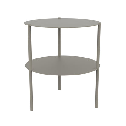 Dualux Koffietafel Zijde Grijs Staal Steelful