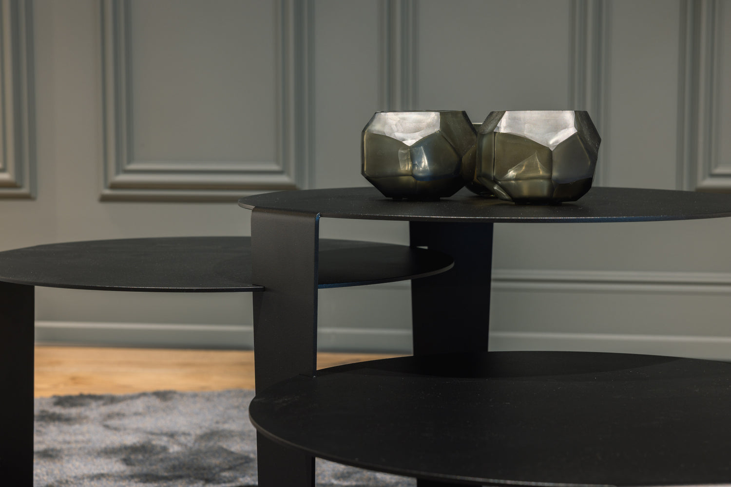 Cascado Salontafel Zwart Staal Steelful