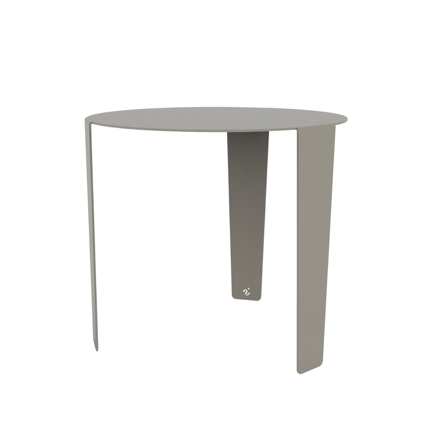 Cascado Bijzettafel Zijde Grijs Staal Steelful