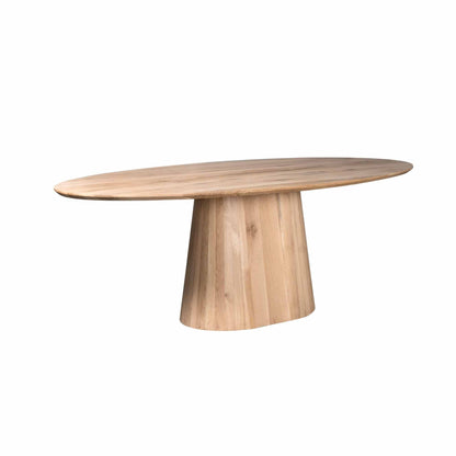 Eettafel Riga Eiken Naturel Ovaal 210cm Starfurn