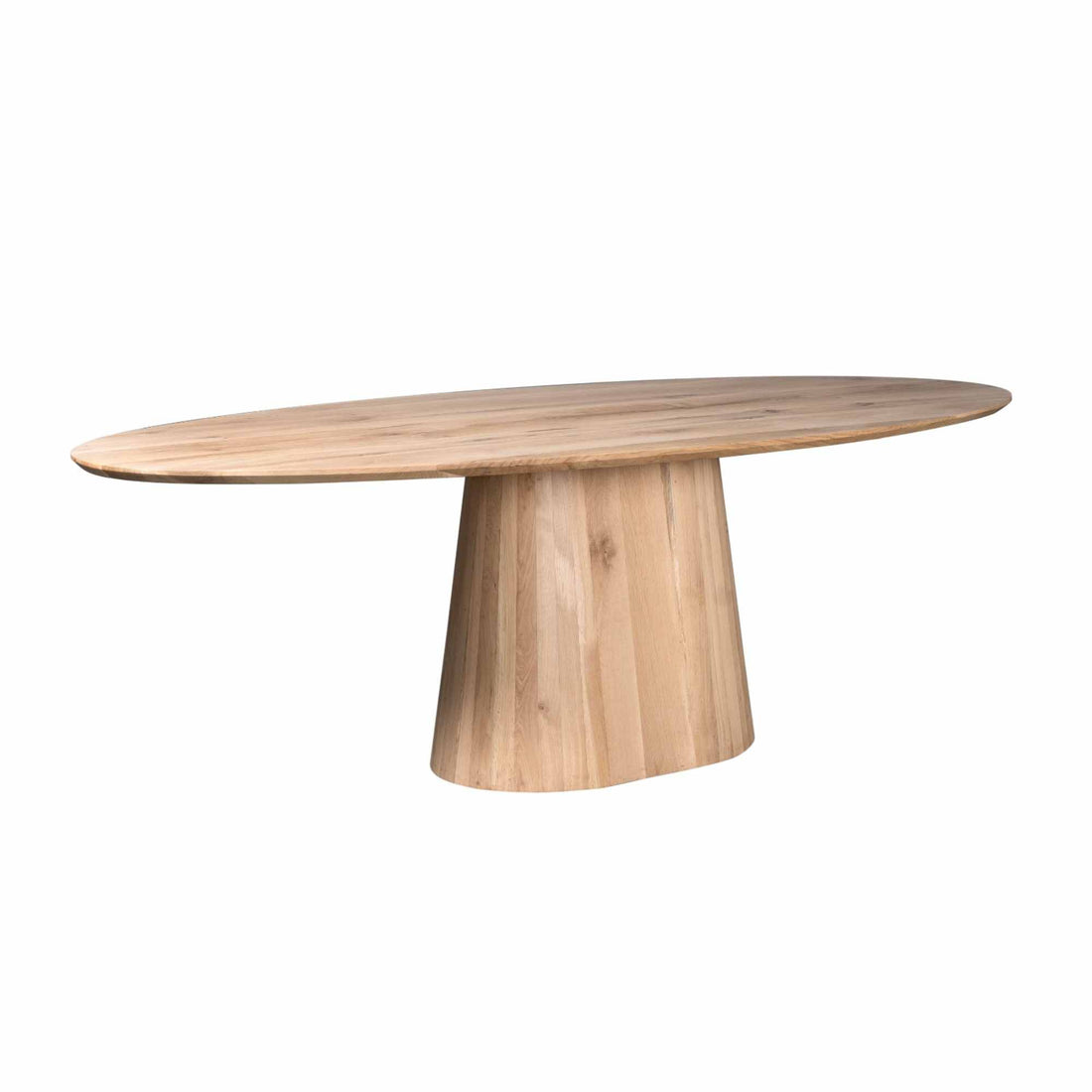 Eettafel Riga Eiken Naturel Ovaal 240cm Starfurn