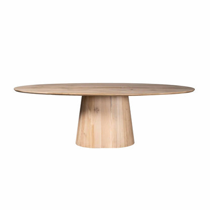 Eettafel Riga Eiken Naturel Ovaal 240cm Starfurn