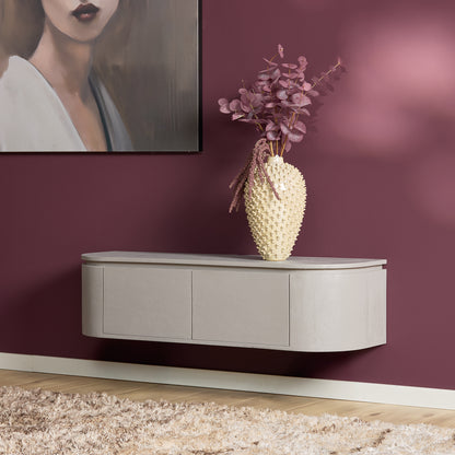 Zwevend TV-meubel Ambiance Mangohout Naturel 120cm Starfurn