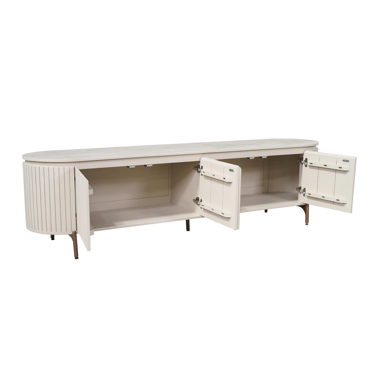 Tv Meubel Solana Mangohout Zand 210cm Starfurn
