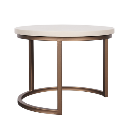 Salontafels Madison Mangohout Zand Set van 3 Starfurn