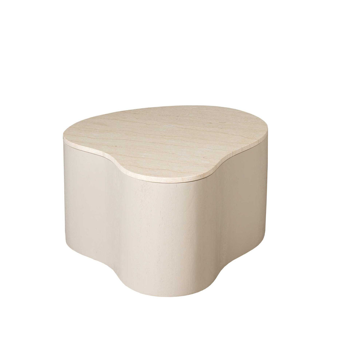Salontafel Lovi Mangohout Zand 77cm Starfurn