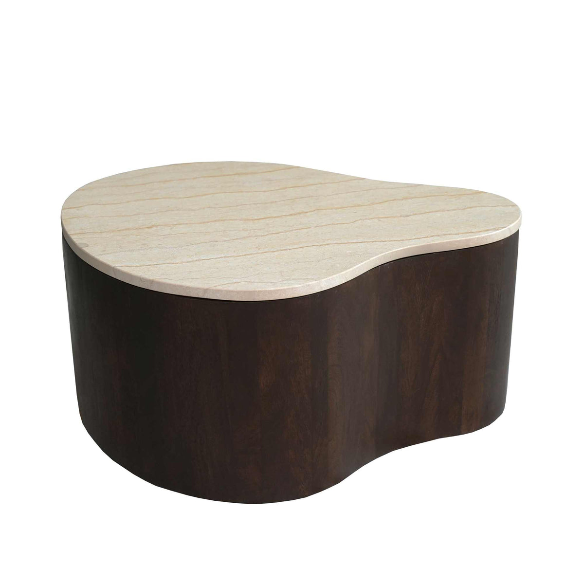 Salontafel Lovi Mangohout Bruin 77cm Starfurn