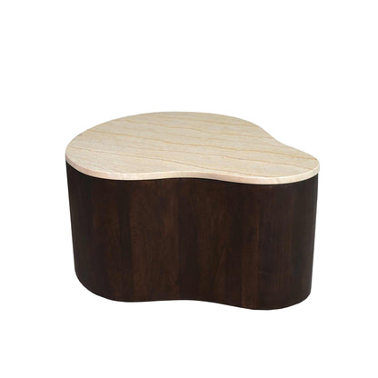 Salontafel Lovi Mangohout Bruin 77cm Starfurn
