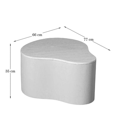 Salontafel Lovi Mangohout Bruin 77cm Starfurn
