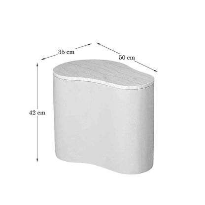 Salontafel Lovi Mangohout Bruin 50cm Starfurn