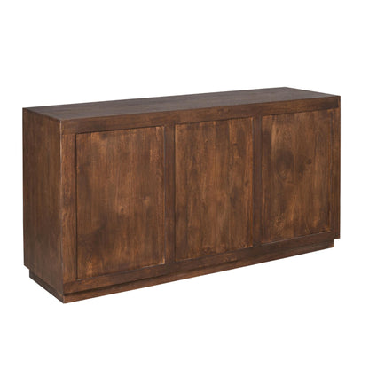 Dressoir Brussel Mangohout Bruin 3 Deuren 150cm Starfurn