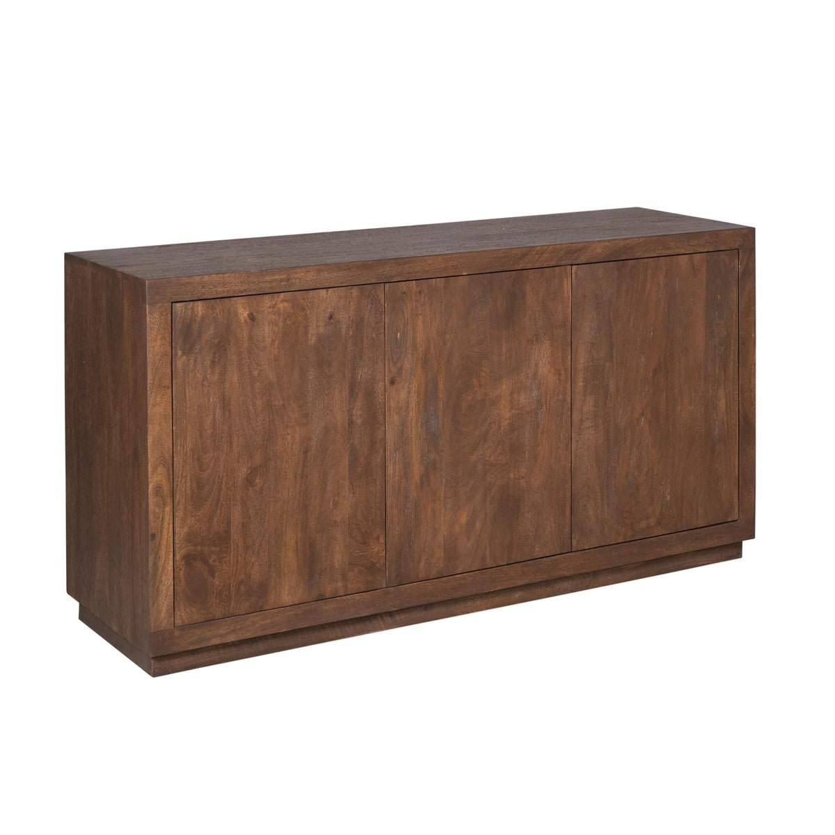 Dressoir Brussel Mangohout Bruin 3 Deuren 150cm Starfurn