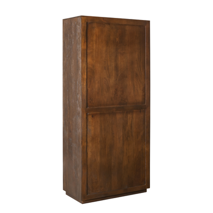 Vakkenkast Brussel Mangohout Bruin 90cm Starfurn