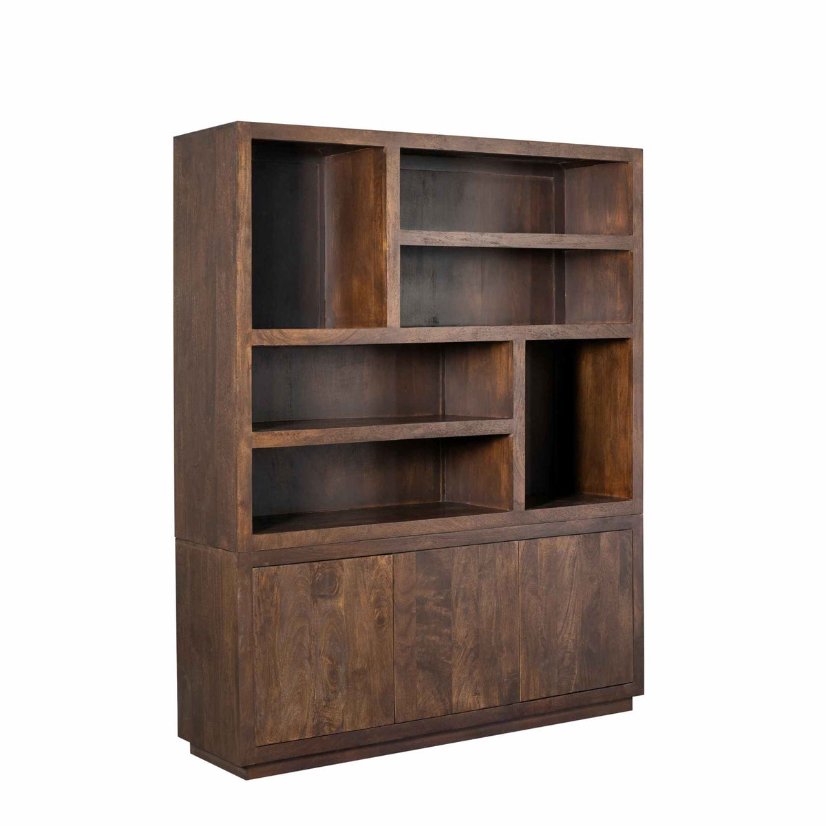 Vakkenkast Brussel Mangohout Bruin 160cm Starfurn