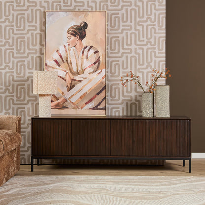 TV-meubel Madison Mangohout Bruin 165cm Starfurn