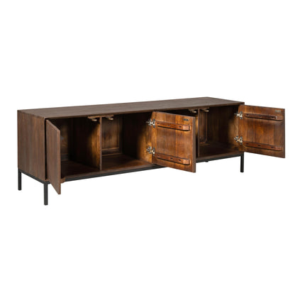 TV-meubel Madison Mangohout Bruin 165cm Starfurn