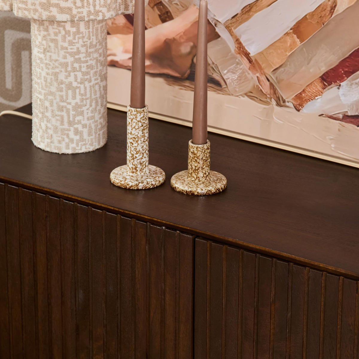 TV-meubel Madison Mangohout Bruin 210cm Starfurn