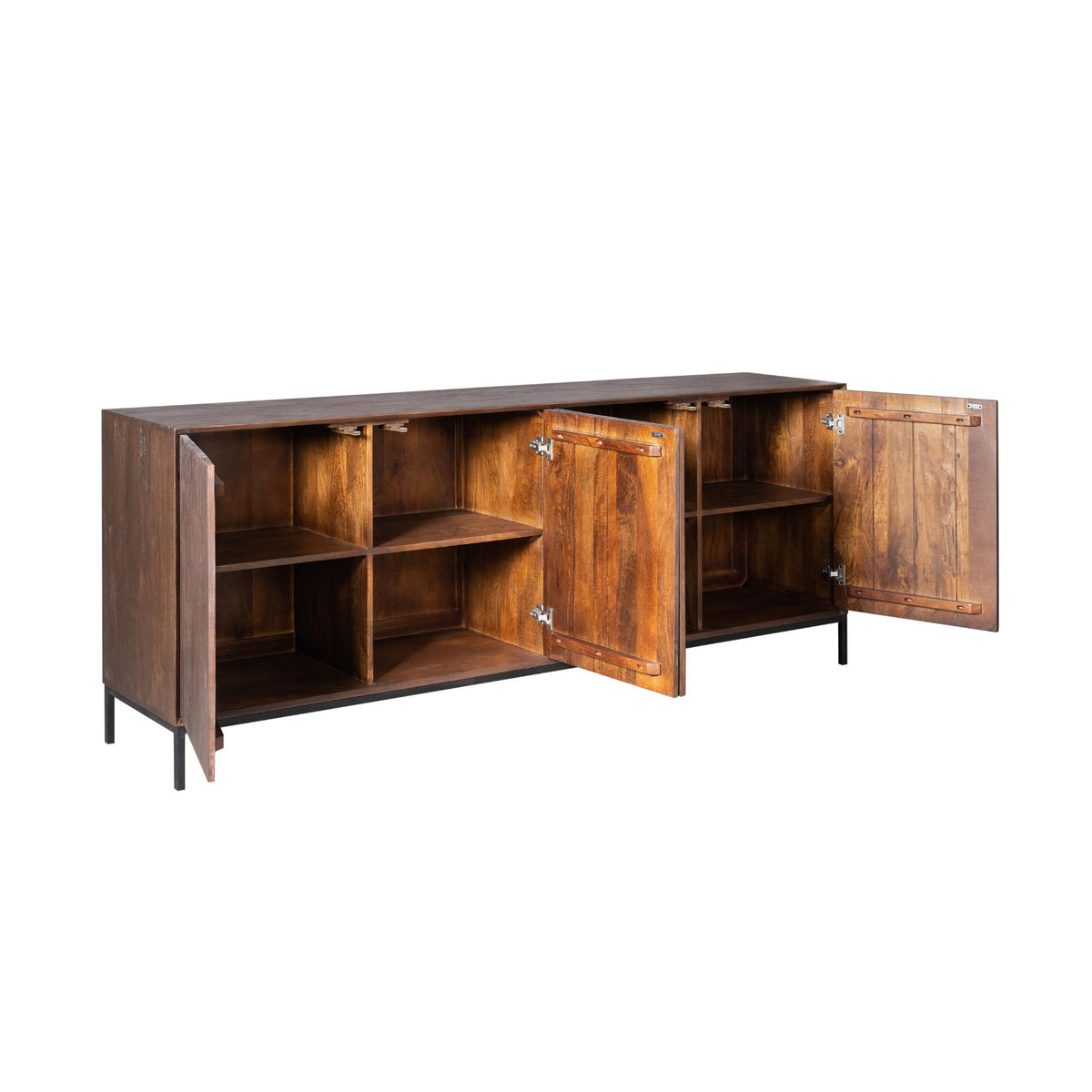 Dressoir Madison Mangohout Bruin 210cm Starfurn