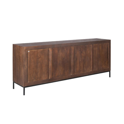Dressoir Madison Mangohout Bruin 210cm Starfurn