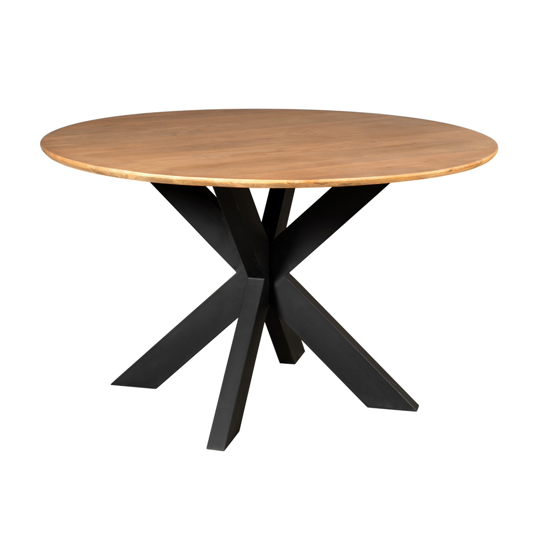 Eettafel Madison Mangohout Naturel Rond 150cm Starfurn