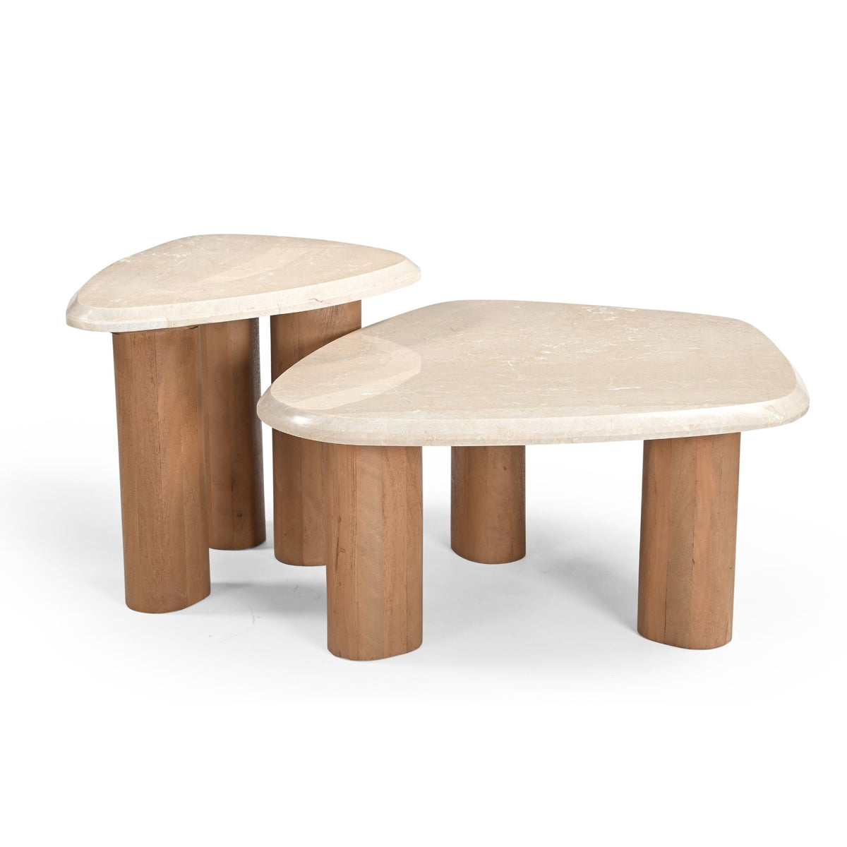 Bijzettafel Nuvé Botticino Marmer Naturel 60cm Starfurn