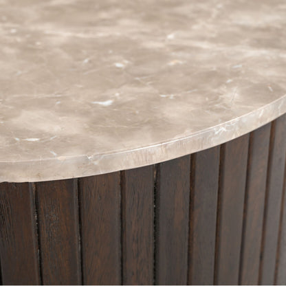 Salontafel Nomi Mangohout Bruin 84cm Starfurn