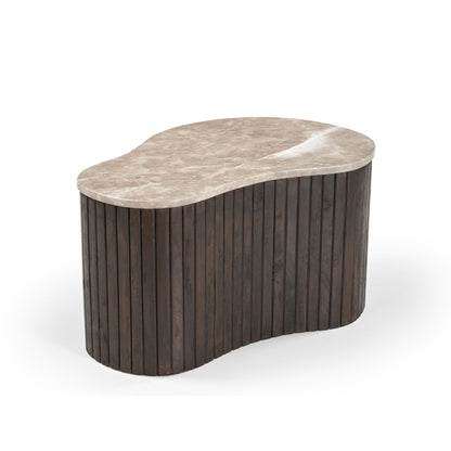 Salontafel Nomi Mangohout Bruin 70cm Starfurn