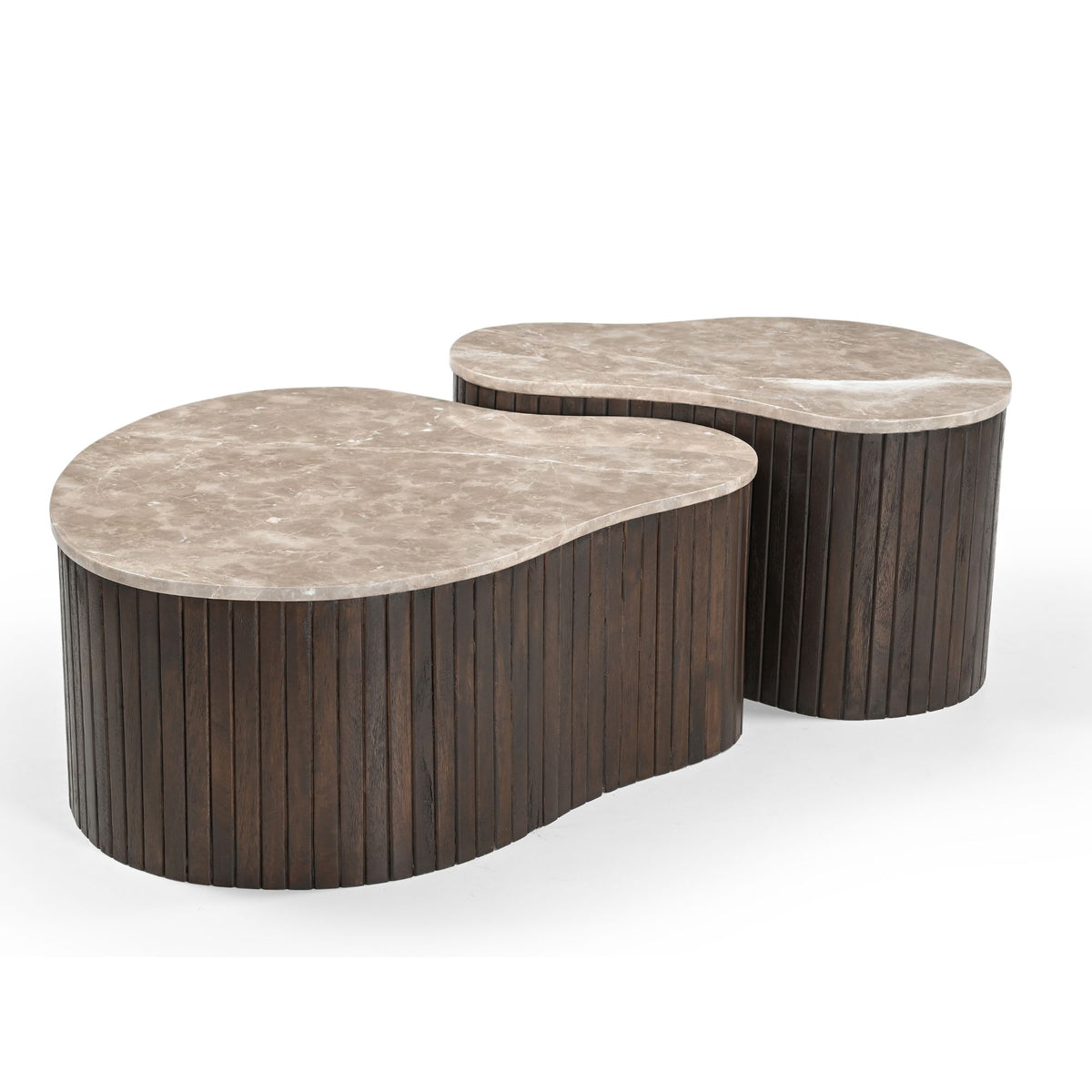 Salontafel Nomi Mangohout Bruin 70cm Starfurn