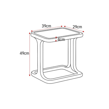 Salontafel Elias Wit 60cm Starfurn