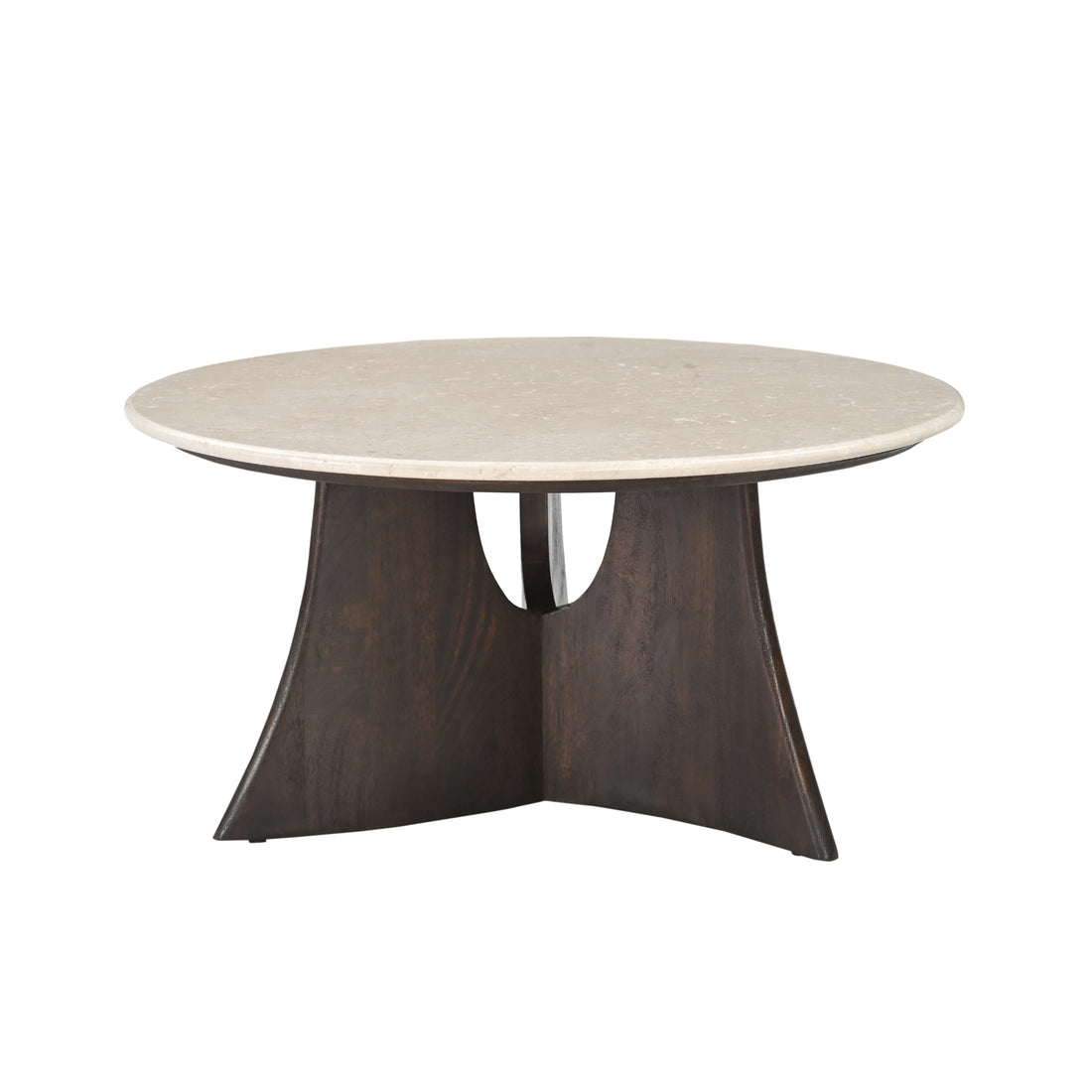 Salontafel Milo Botticino Marmer 80cm Starfurn