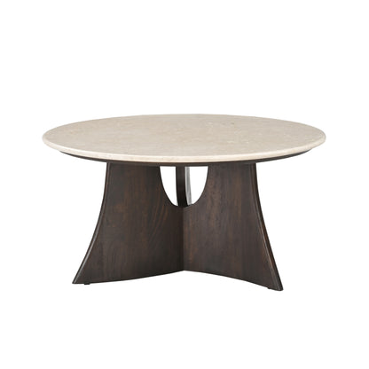Salontafel Milo Botticino Marmer 80cm Starfurn