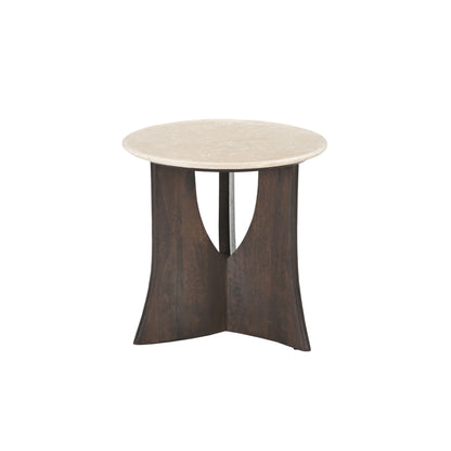 Bijzettafel Milo Botticino Marmer 50cm Starfurn