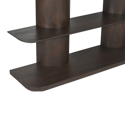 Boekenkast Finn Mangohout Bruin 180cm Starfurn